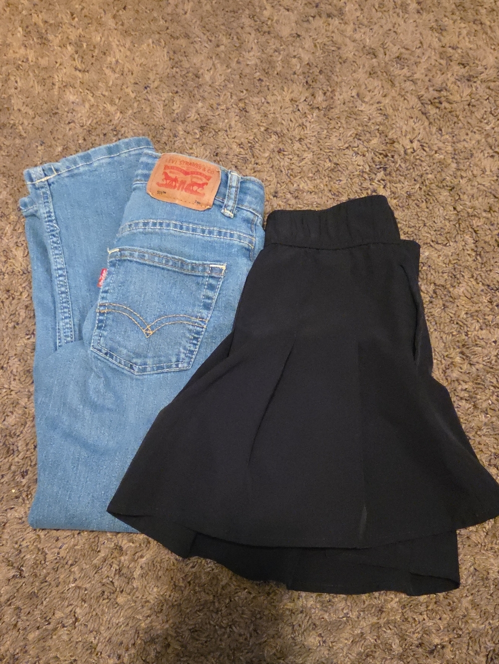 Levi's Jeans Skirt Girls